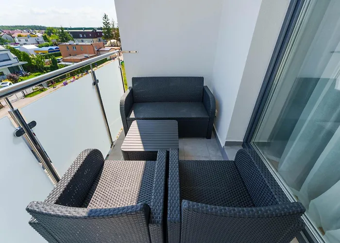 Sunset V, Nadmorska 100 Apartment Grzybowo (West Pomeranian)